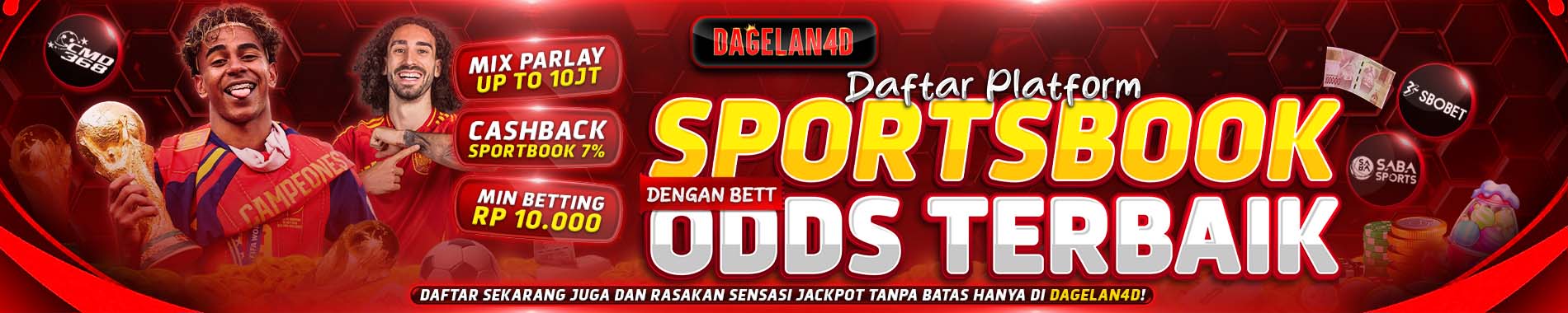 SPORTSBOOK ODDS TERBAIK DAGELAN4D